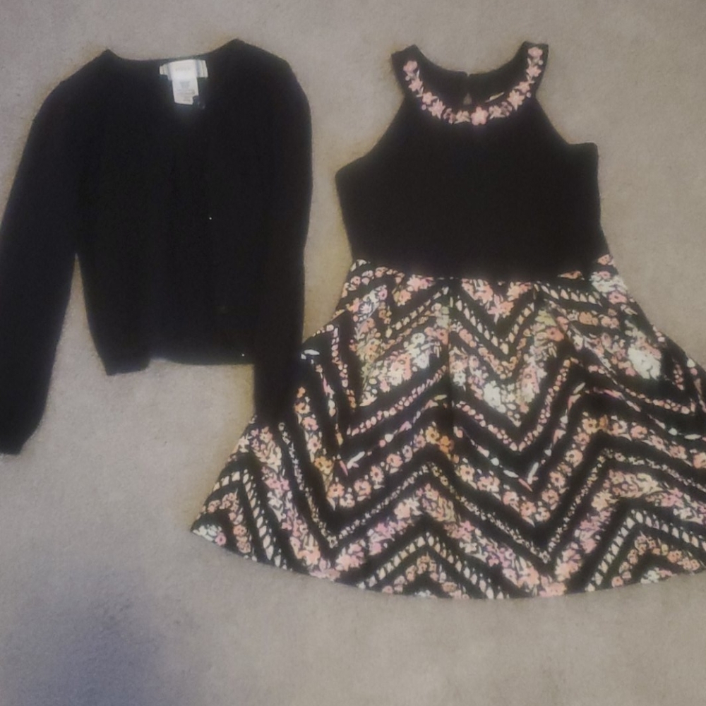PIPER  Cardigan & Knitworks Size 7 Dress